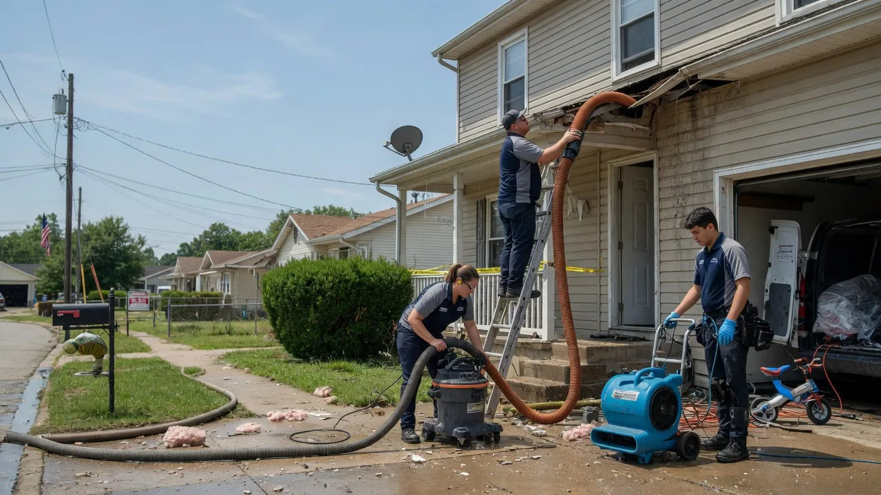 Water Damage Restoration in Cambria, IL near me